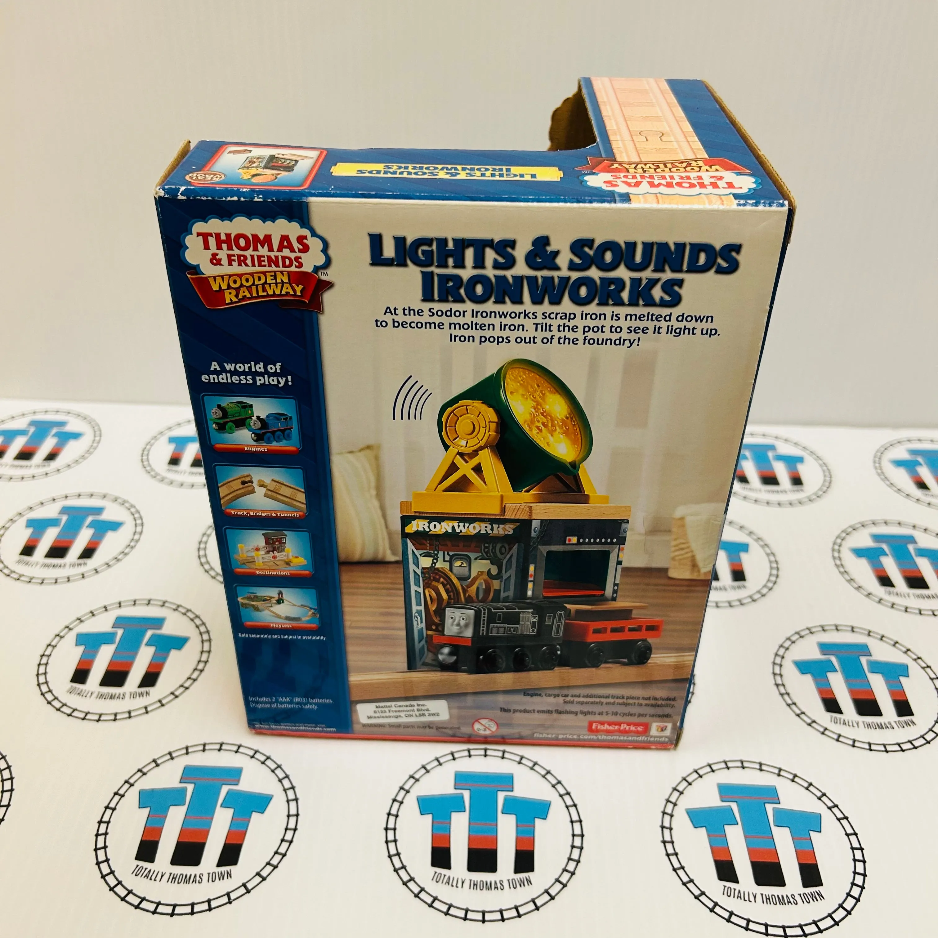 Lights & Sounds Ironworks Wooden - New