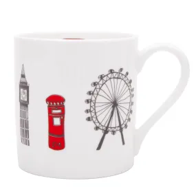 London Skyline Mug by Victoria Eggs