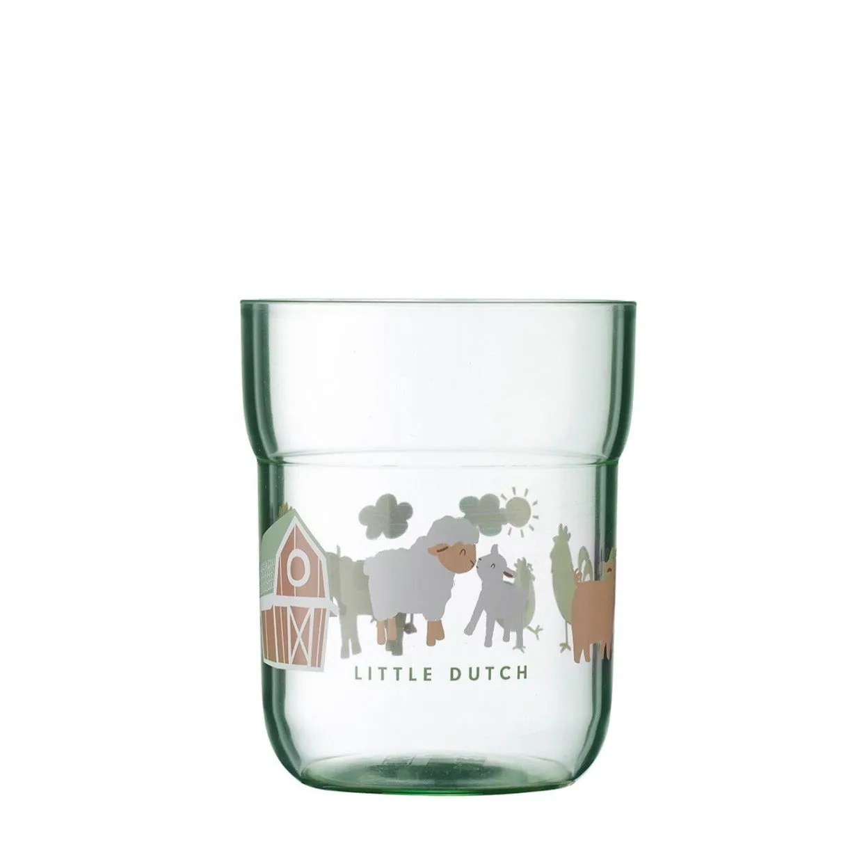 Mepal Children's Glass Drinking Cup Mio 250ml | Little Farm