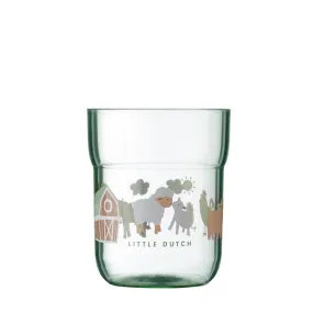 Mepal Children's Glass Drinking Cup Mio 250ml | Little Farm