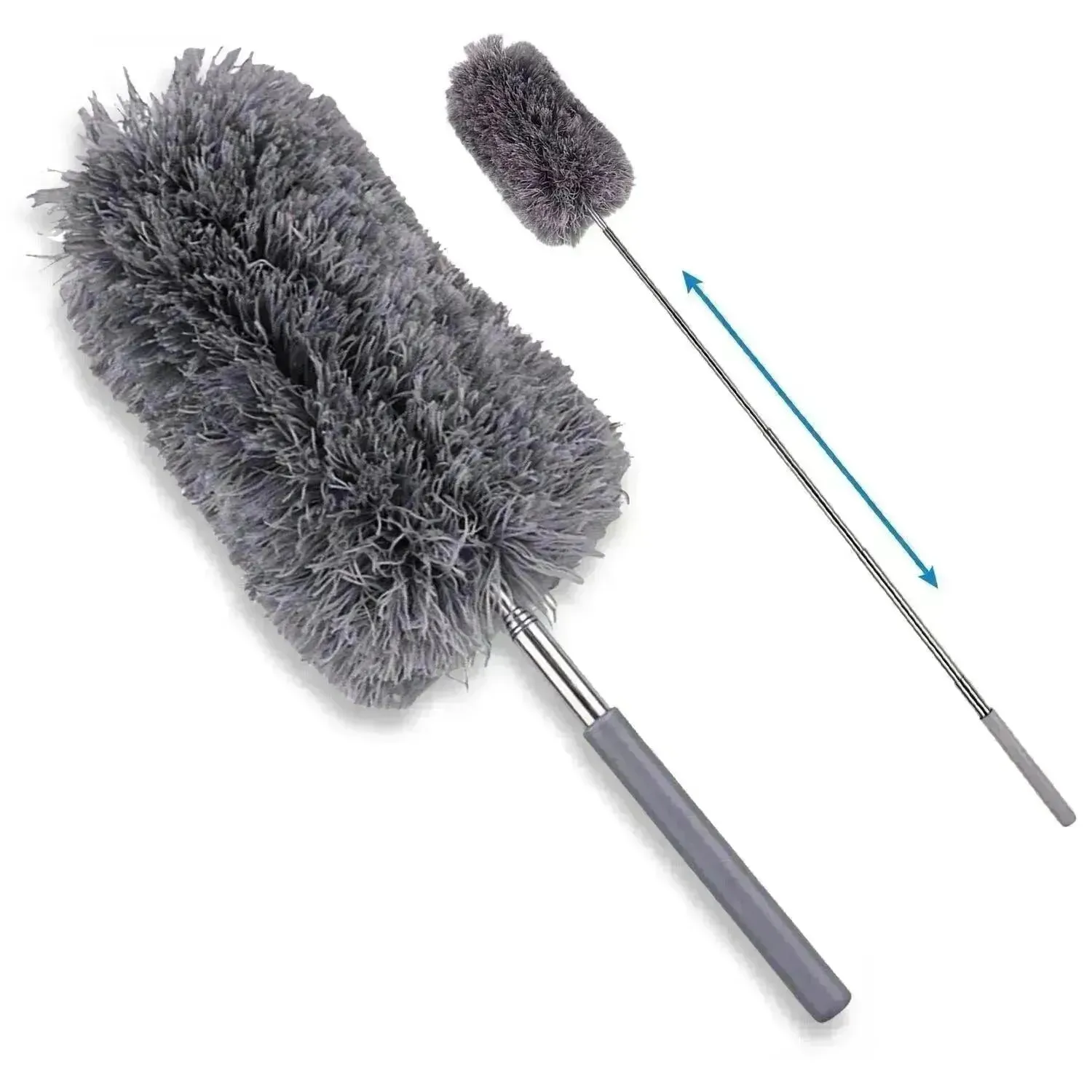 Microfiber Dusting Duster Feather Brush Household Extendable Cleaning Dust Tool