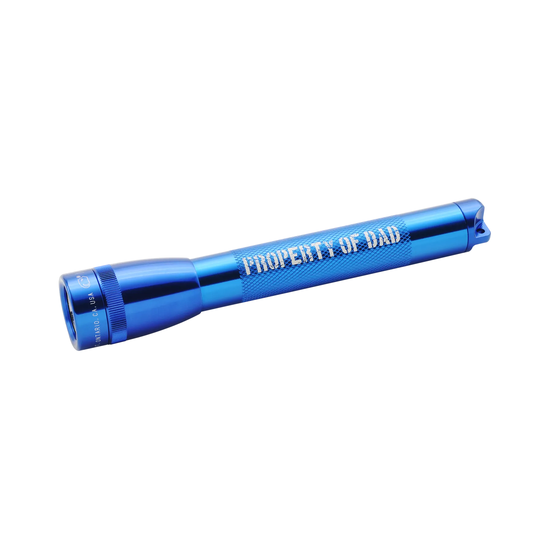 Mini Maglite Xenon 2AA - Property of Dad - Blue