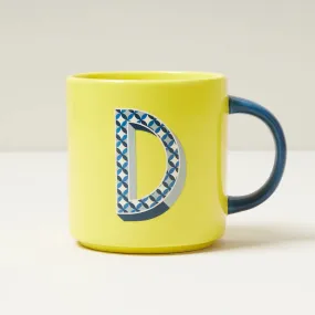 MONOGRAM MUG - VARIOUS LETTERS