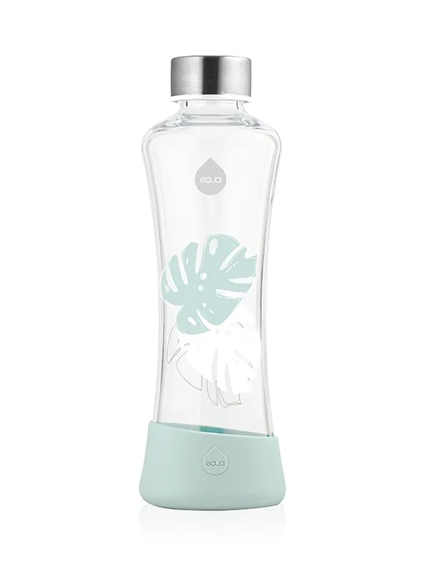 Monstera Glass Bottle