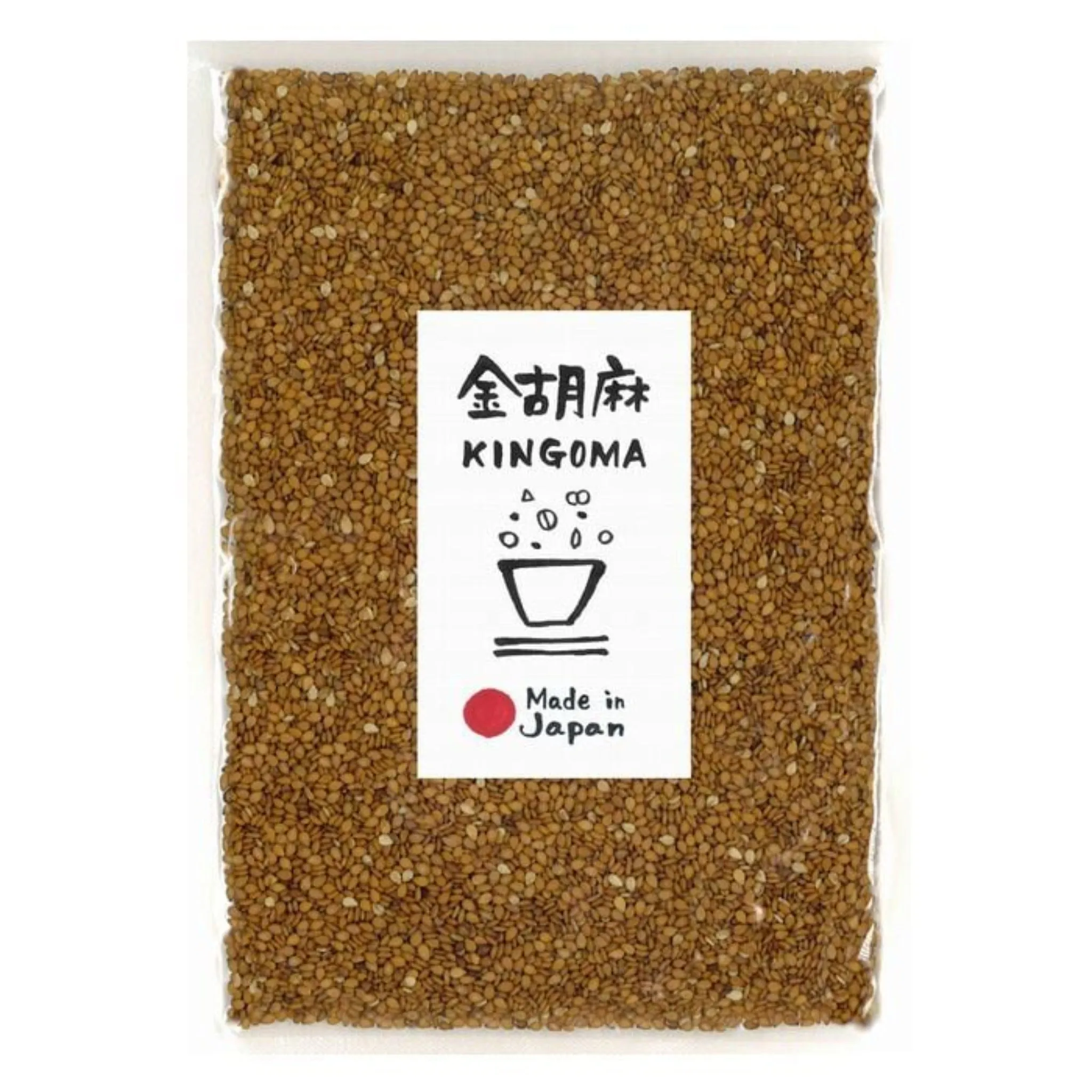 【MORIKA】Japanese golden sesame seeds - 日本産洗い胡麻　金 - 50g