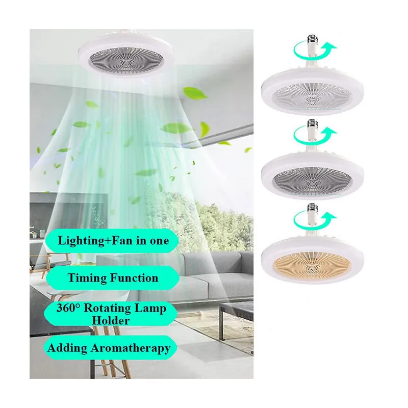 Multi-Functional Led Ceiling Fan Light