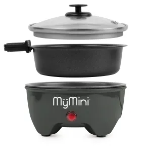 MyMini 5-inch Noodle Cooker & Skillet Electric Hot Pot, Blackberry (3.7" x 5.25", 1.25 Lb)