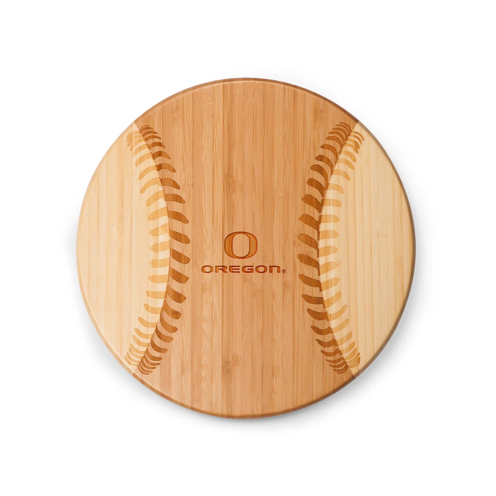 Oregon Ducks - Home Run! Baseball Cutting Board & Serving Tray