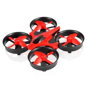 Red Mini UFO Quadcopter Drone LED Lights Drones Headless Mode Quadcopter