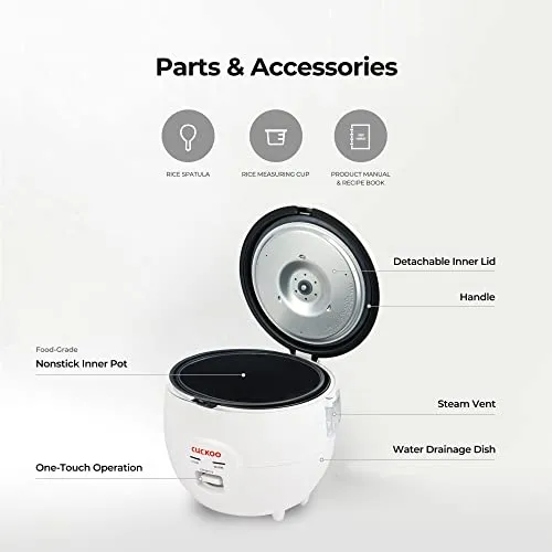 Refurbished B grade 6-Cup Basic Rice Cooker (CR-0671V)