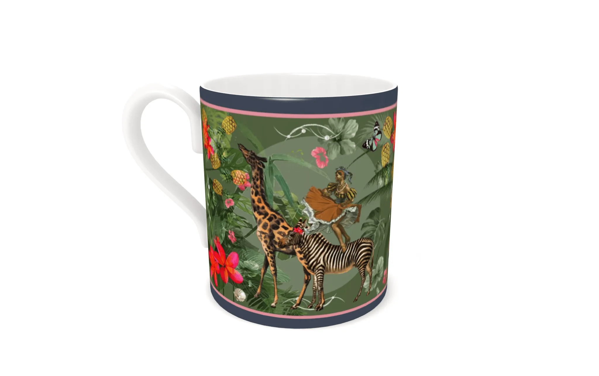 RiRi Olive Bone China Coffee Cup