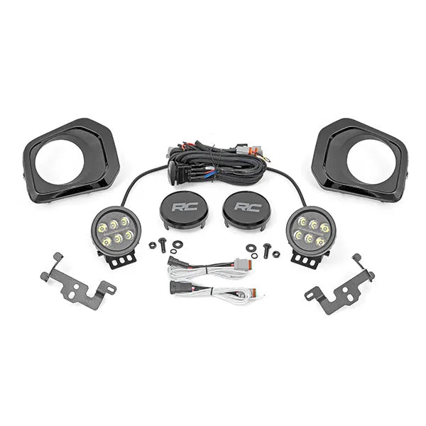 Rough Country LED Fog Light Kit | 2016-2023 Toyota Tacoma