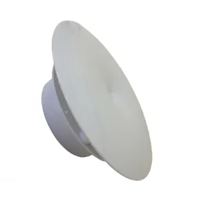 Round Mushroom Extractor Air Vent Low Profile for 4 Inch Ducting