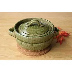 Shigaraki Ware Donabe Rice Pot 3-Go