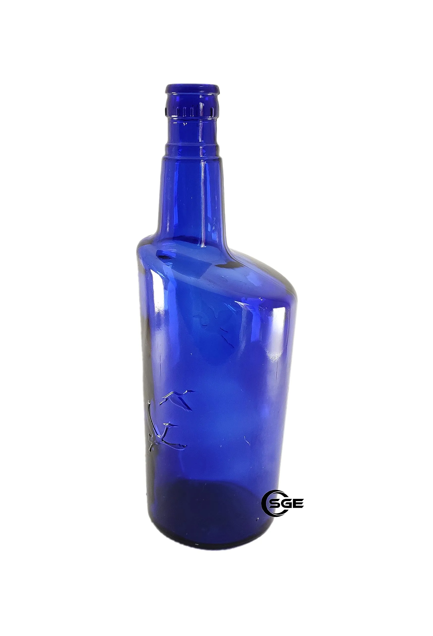 SHREE GANESH ENTERPRISES - Home Decorative Money Planter Bottle - Indoor Decoration Blue Glass Bottle – Indian Blue Glass Bottle – Blue Plant Bottle – Blue Planter Bottle Decor