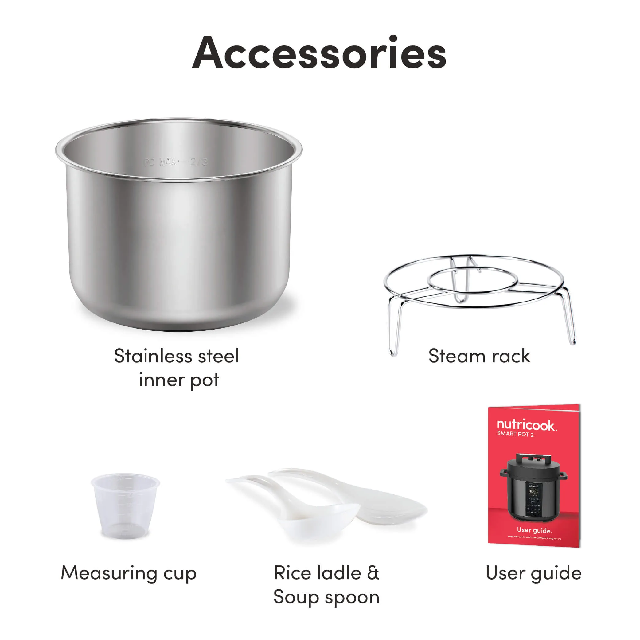 Smart Pot 2 - Stainless Steel Pot (Brown Box)