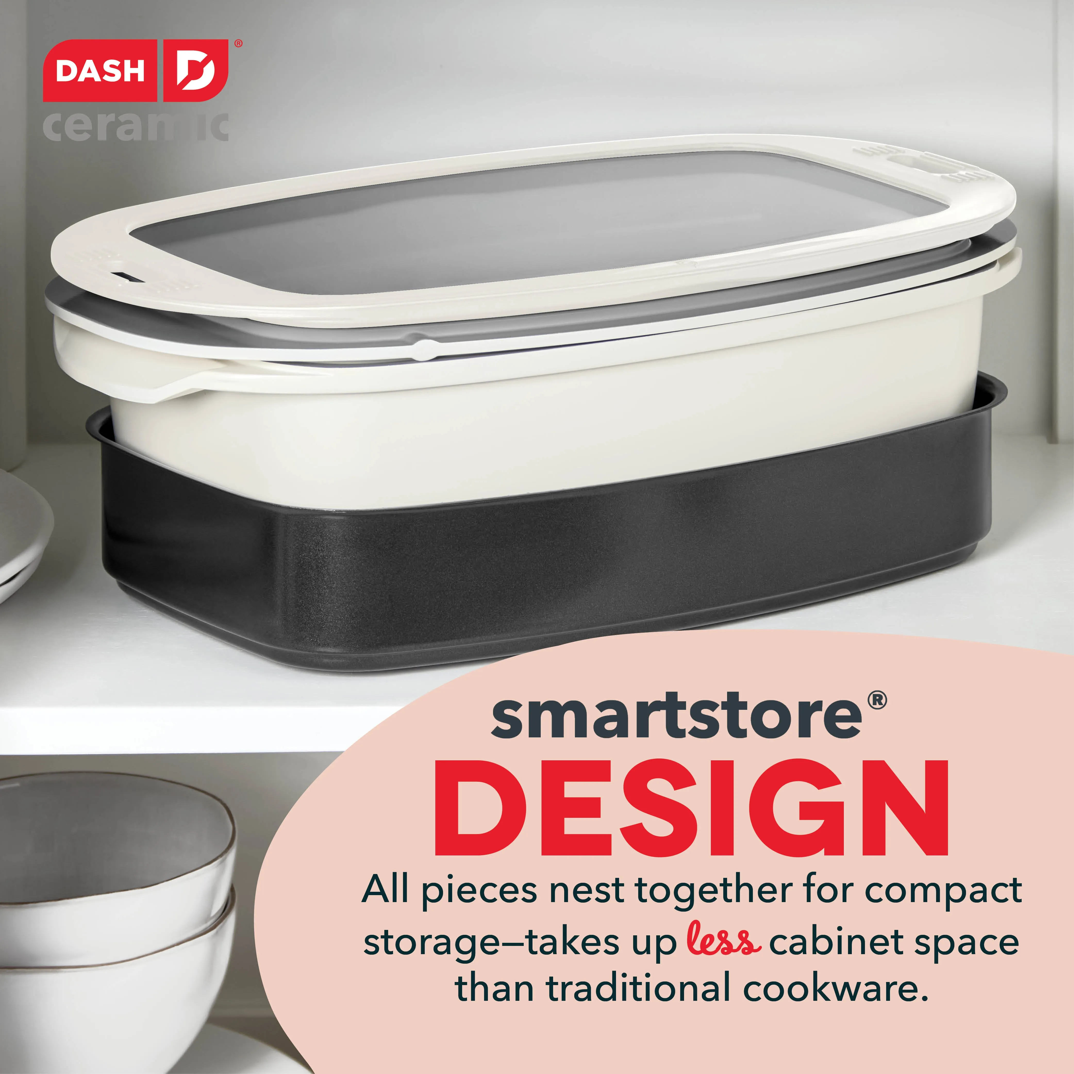 SmartStore™ 7-in-1 Multipurpose Cookware   Steamer Set