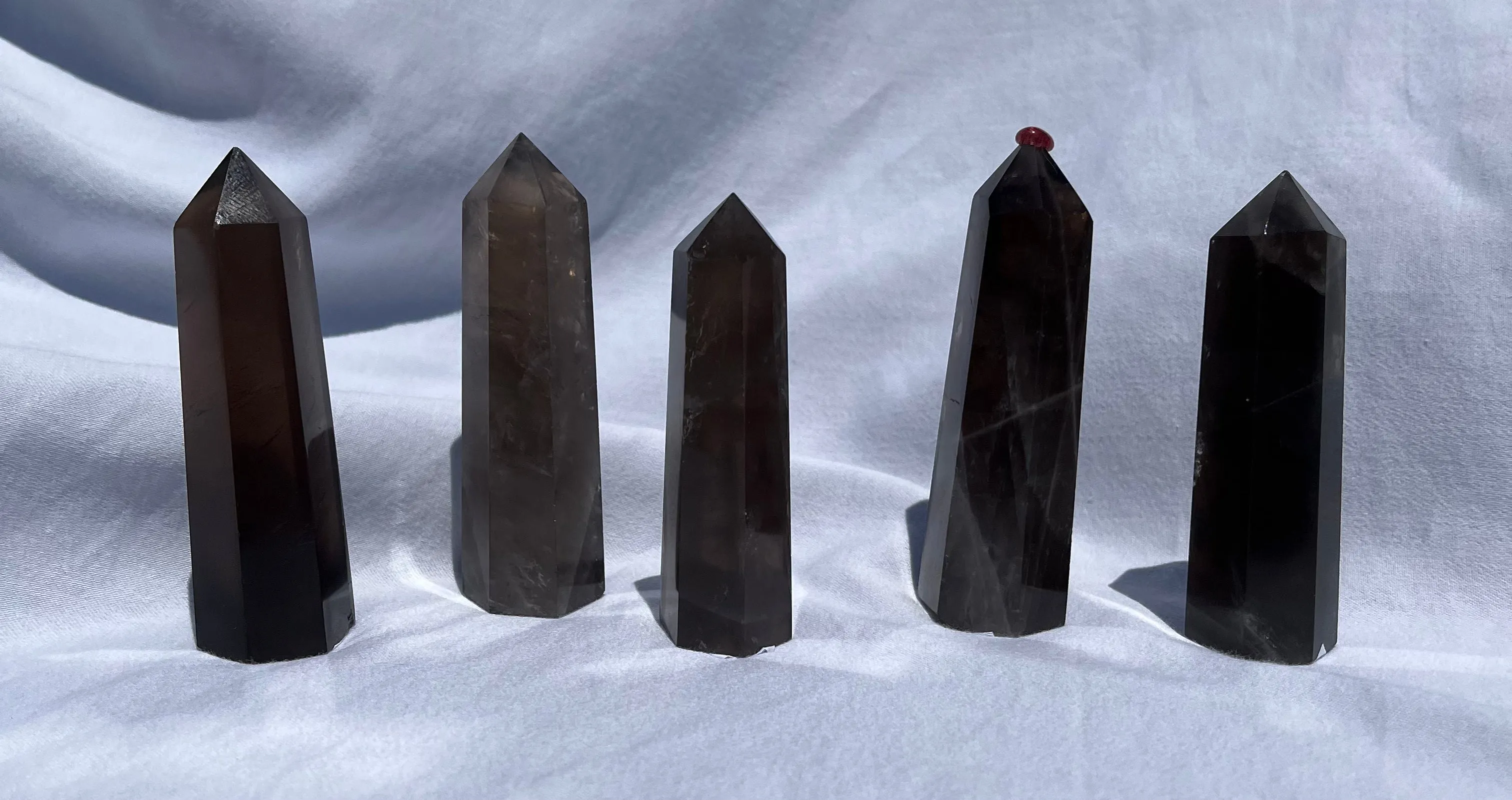 Smoky Quartz Towers