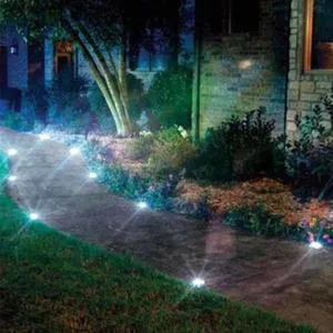 Solar Powered Led Disk Lights