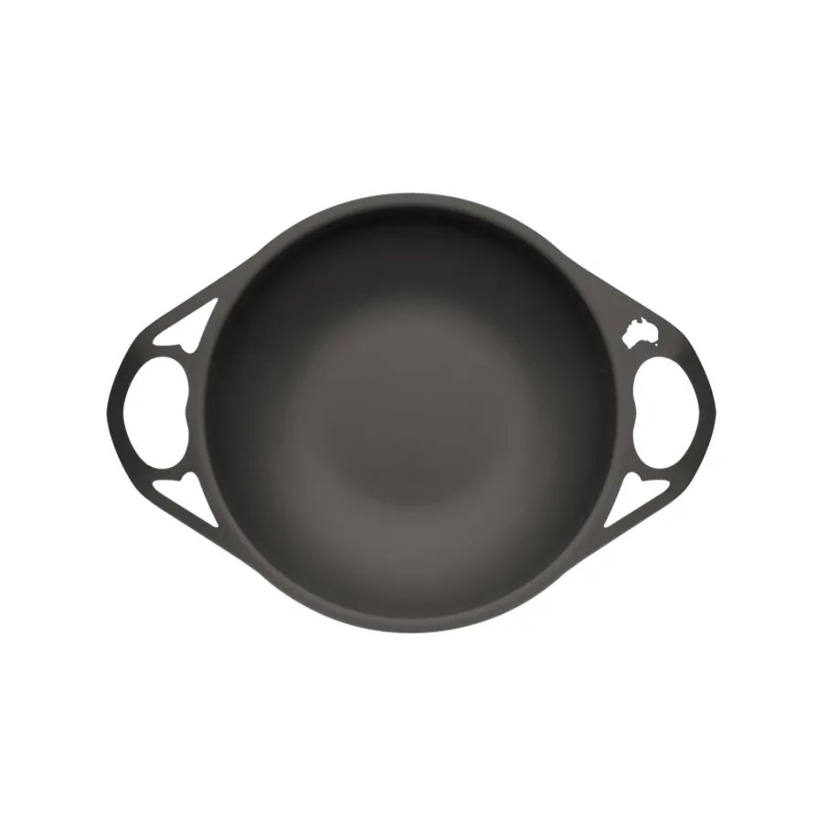 SOLIDTEKNICS Quenched 30cm Dual-handle Wok 30cm