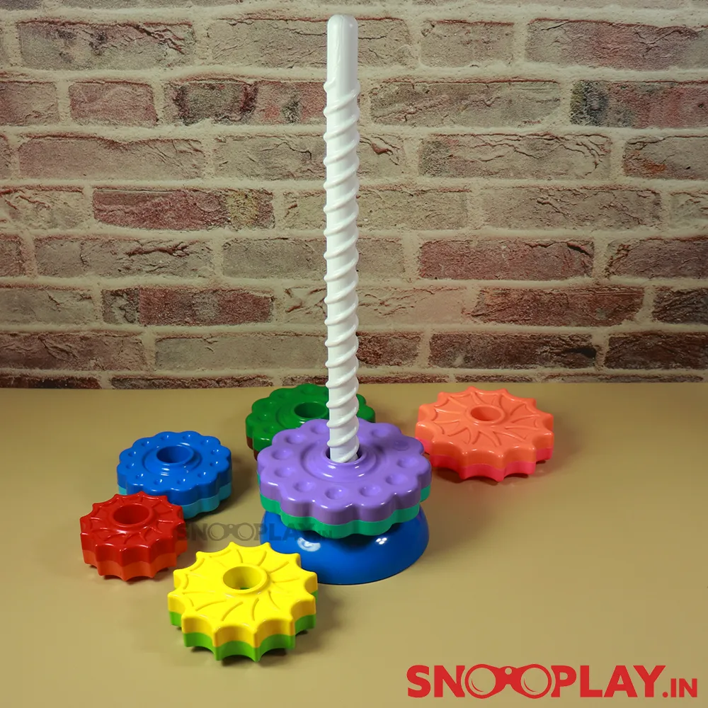 Spinning Tower Toy For Kids