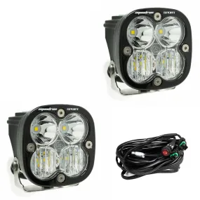 Squadron Sport Black LED Auxiliary Light Pod Pair