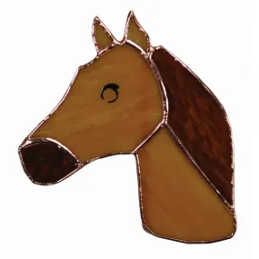 Stained Glass Horse Suncatcher