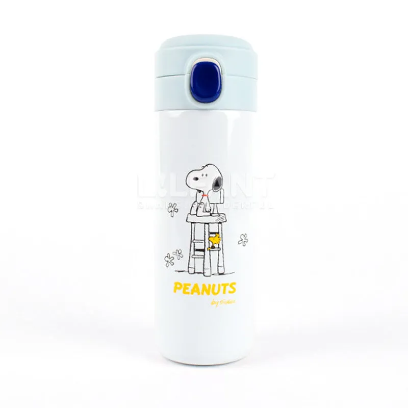 Stainless Capsule One-touch Tumbler 400ml -Snoopy