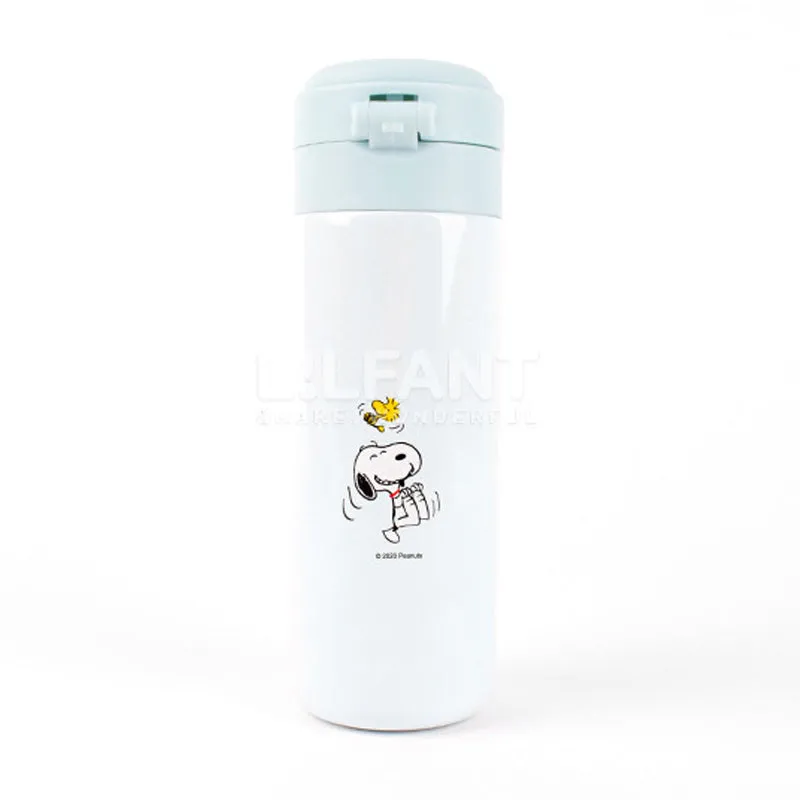 Stainless Capsule One-touch Tumbler 400ml -Snoopy