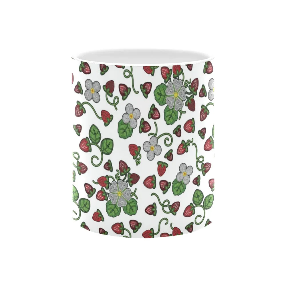 Strawberry Dreams White White Mug(11OZ)