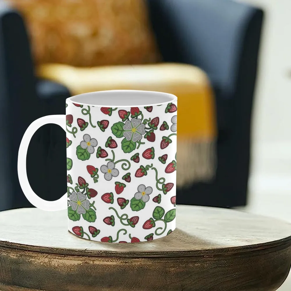 Strawberry Dreams White White Mug(11OZ)