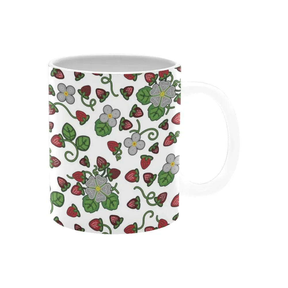 Strawberry Dreams White White Mug(11OZ)