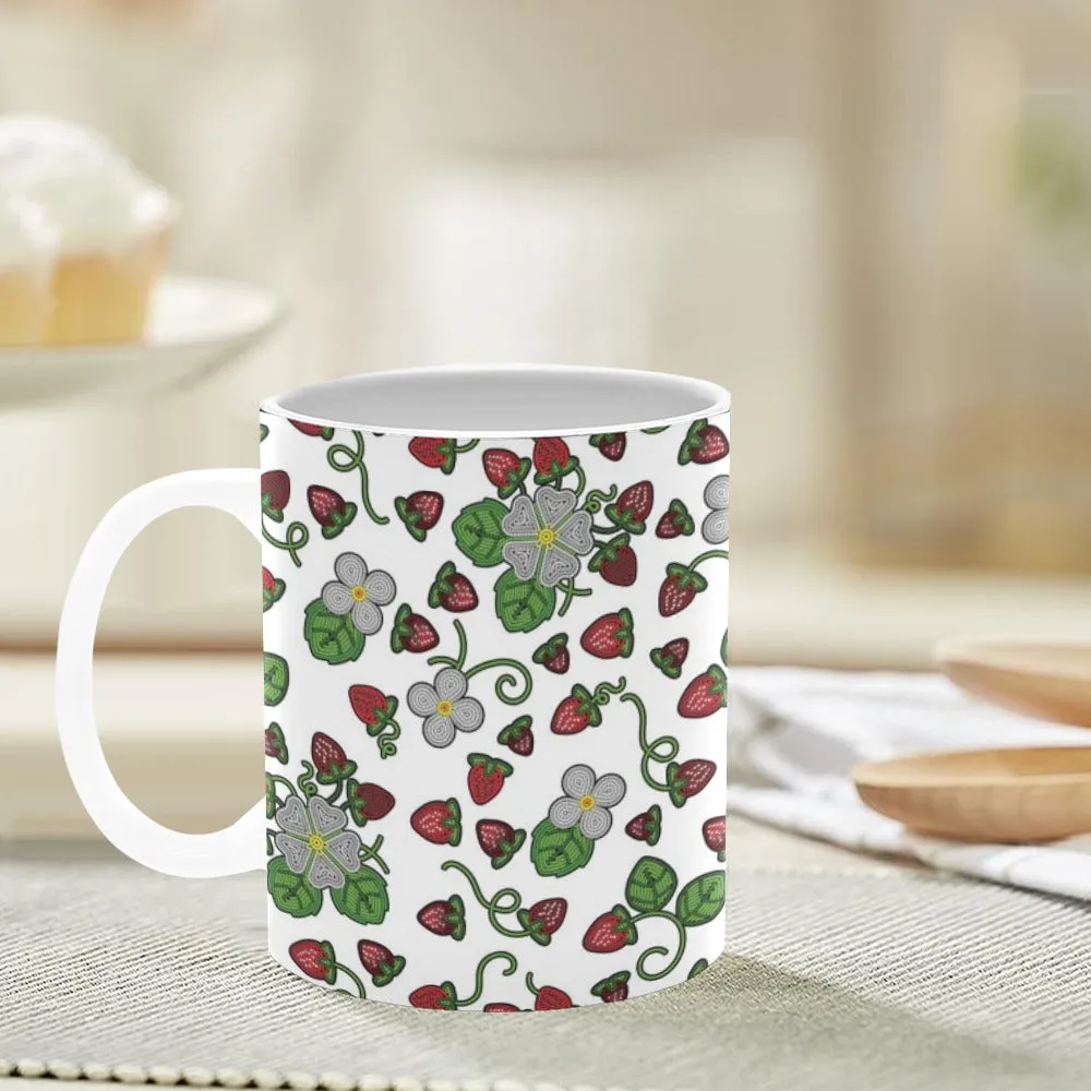 Strawberry Dreams White White Mug(11OZ)