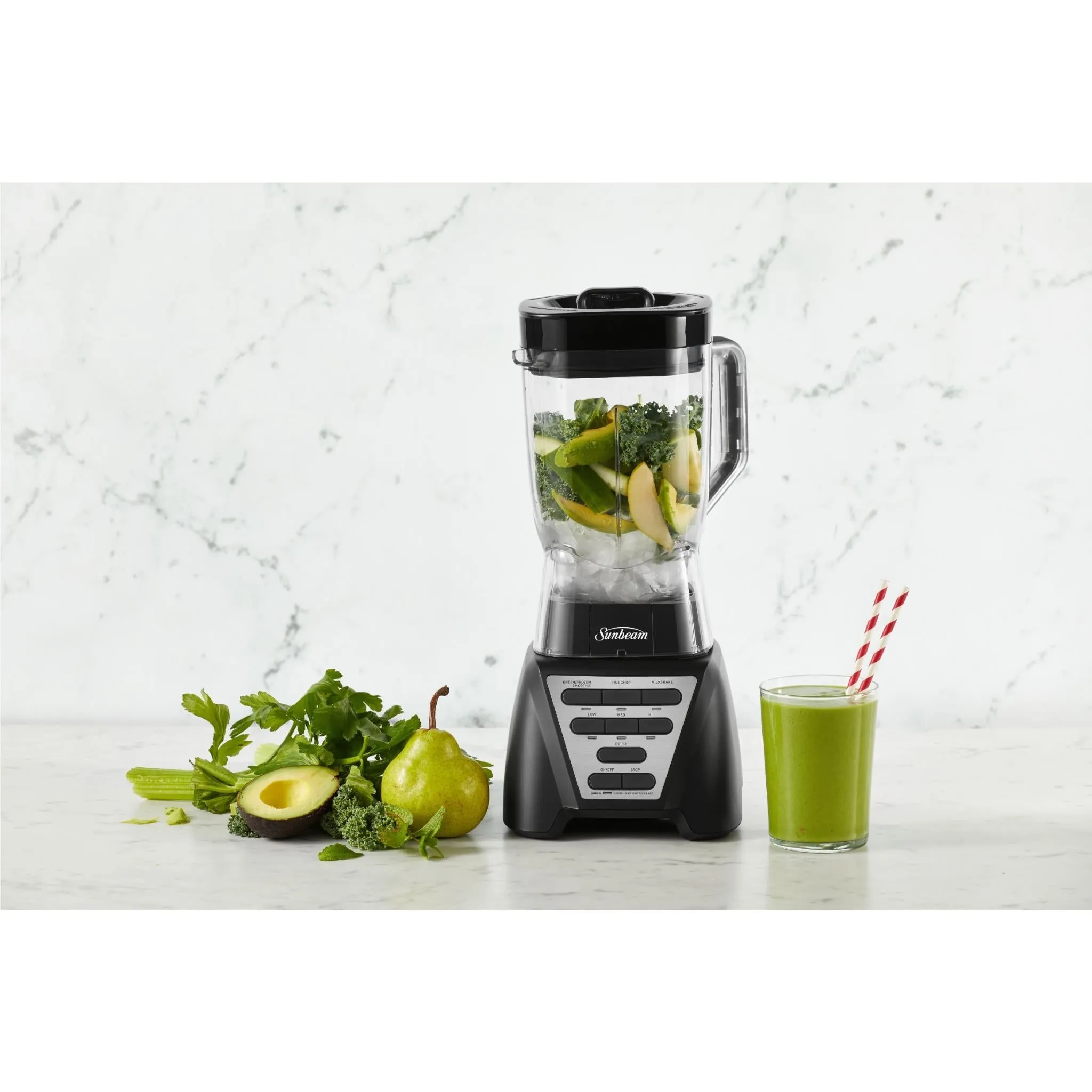 Sunbeam PB8080K 2 Way Blender (Matte Black)