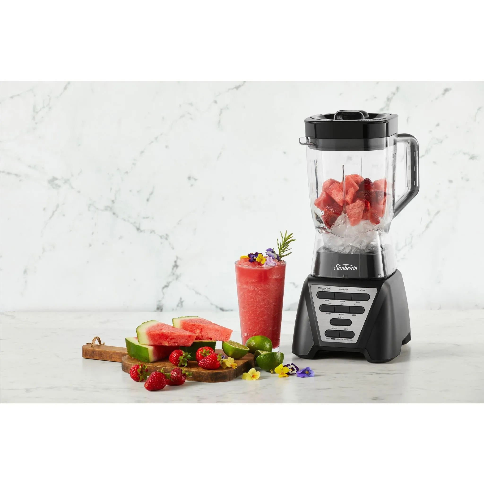 Sunbeam PB8080K 2 Way Blender (Matte Black)