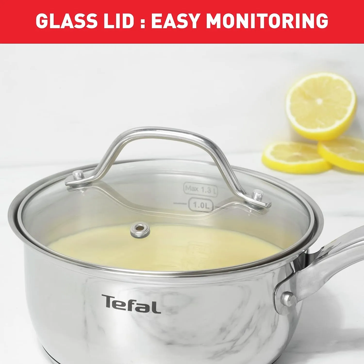 Tefal, Intuition Saucepan 16 Cm   Lid / B8642274