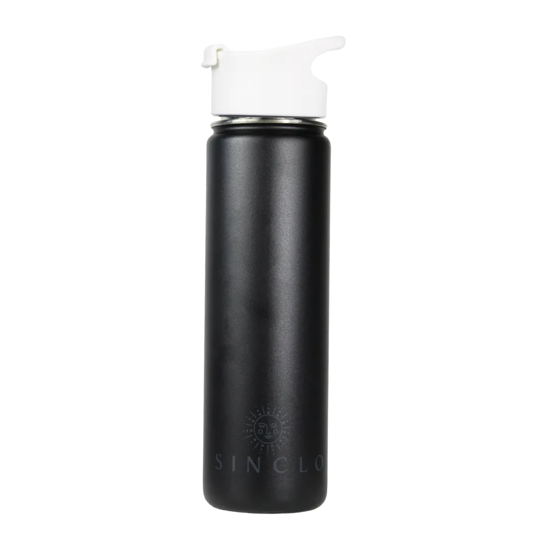 The Stevie 675ml Water Bottle (Black)