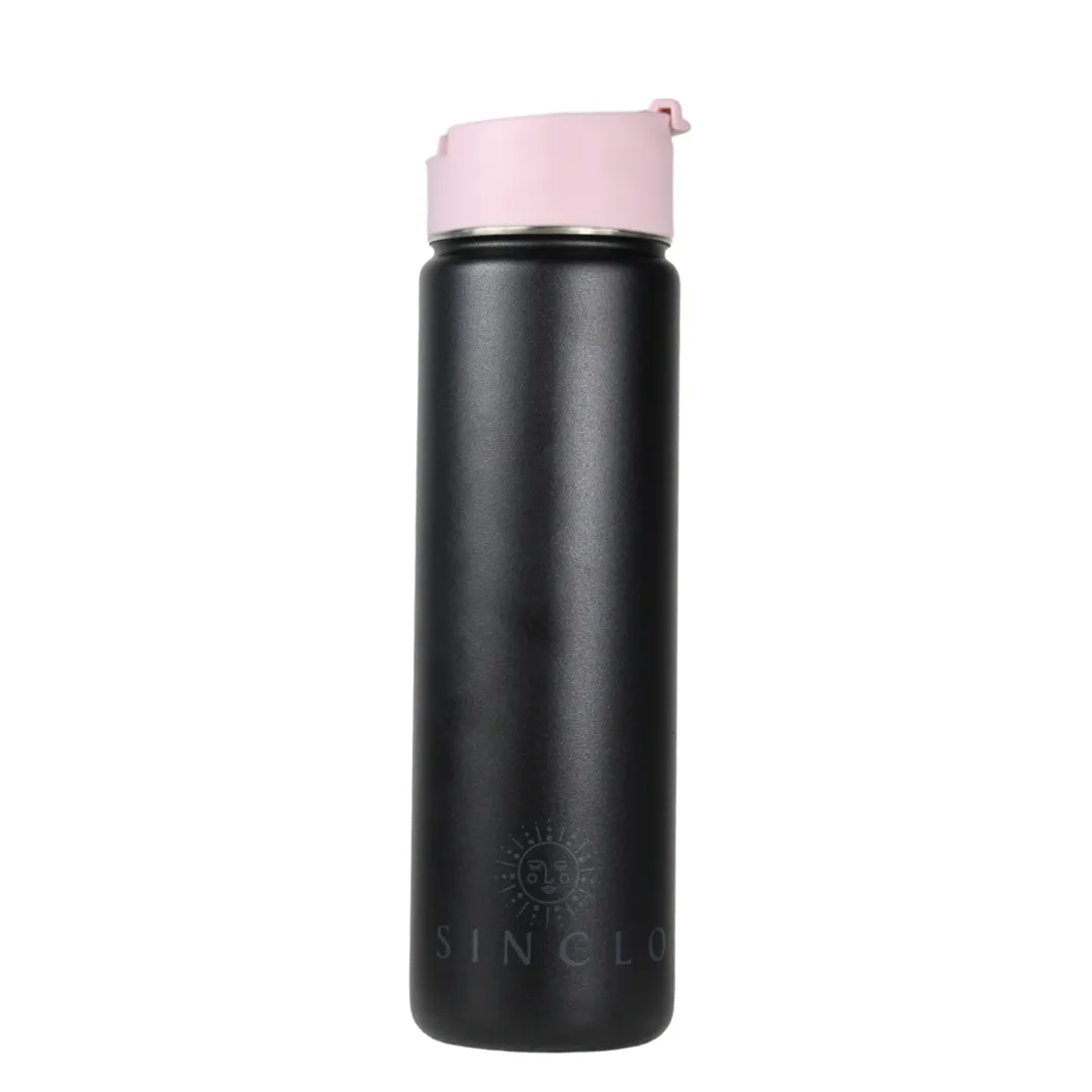 The Stevie 675ml Water Bottle (Black)