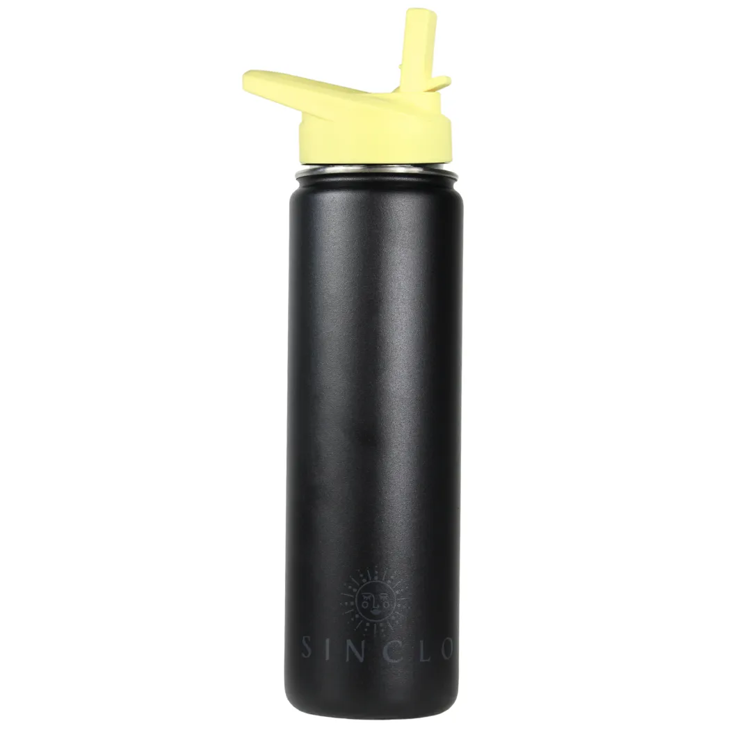 The Stevie 675ml Water Bottle (Black)