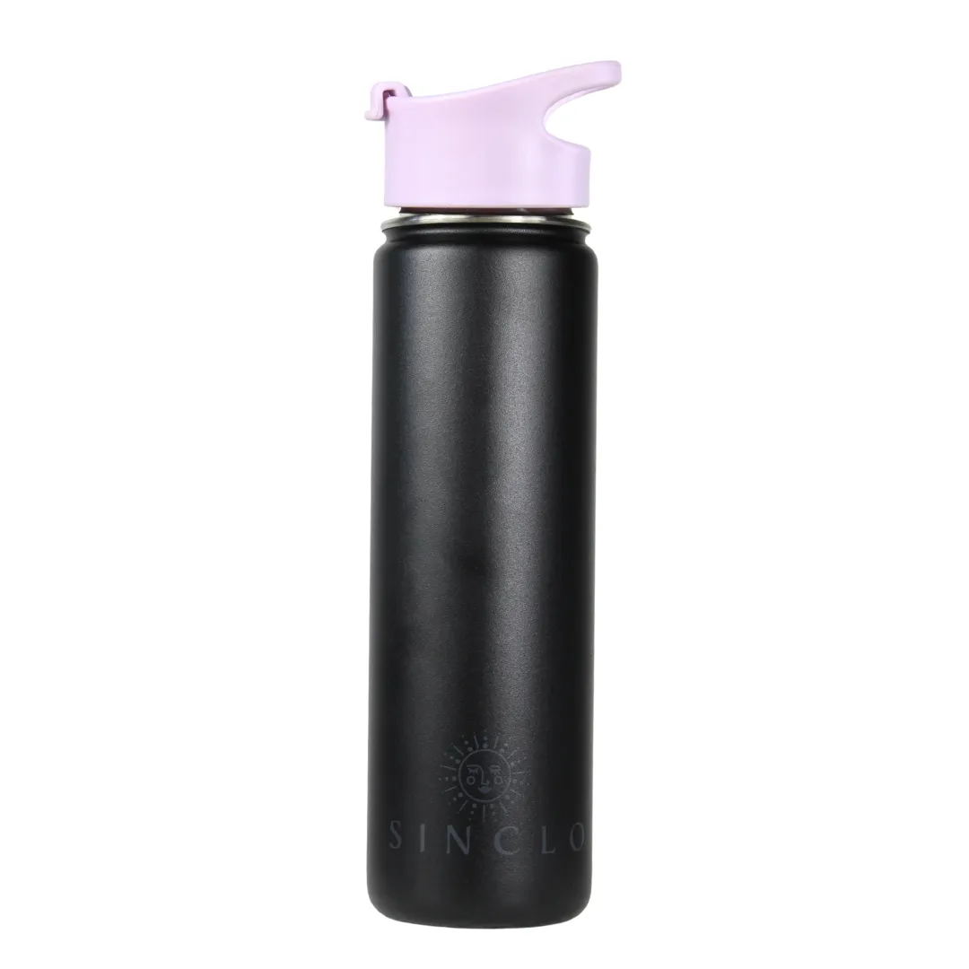 The Stevie 675ml Water Bottle (Black)