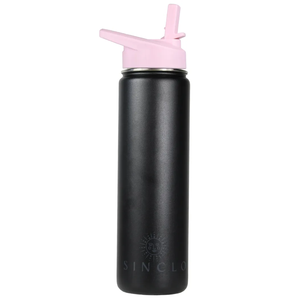 The Stevie 675ml Water Bottle (Black)