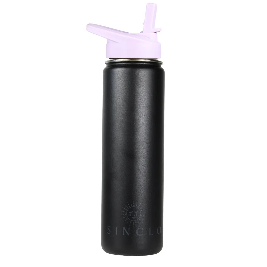 The Stevie 675ml Water Bottle (Black)