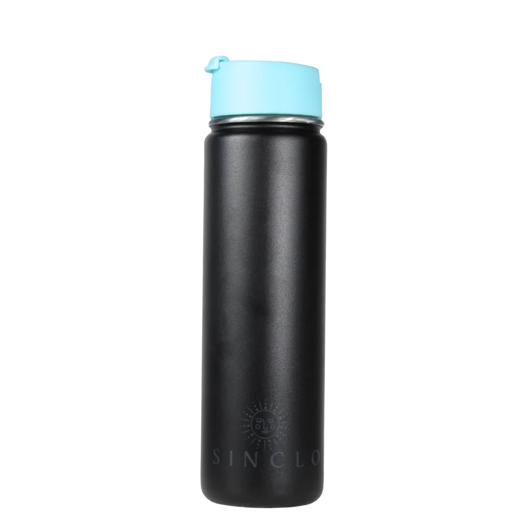 The Stevie 675ml Water Bottle (Black)