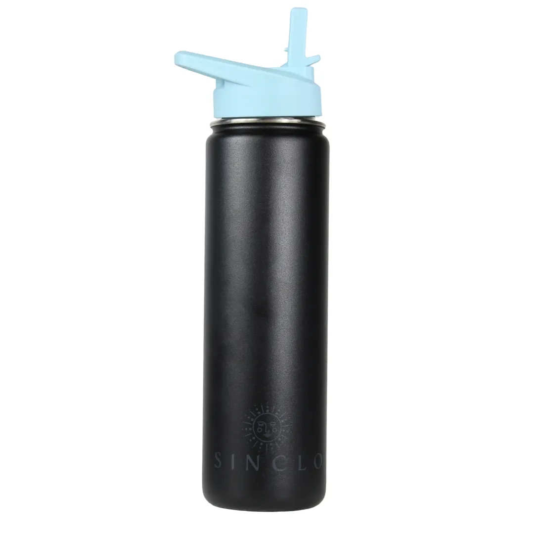 The Stevie 675ml Water Bottle (Black)