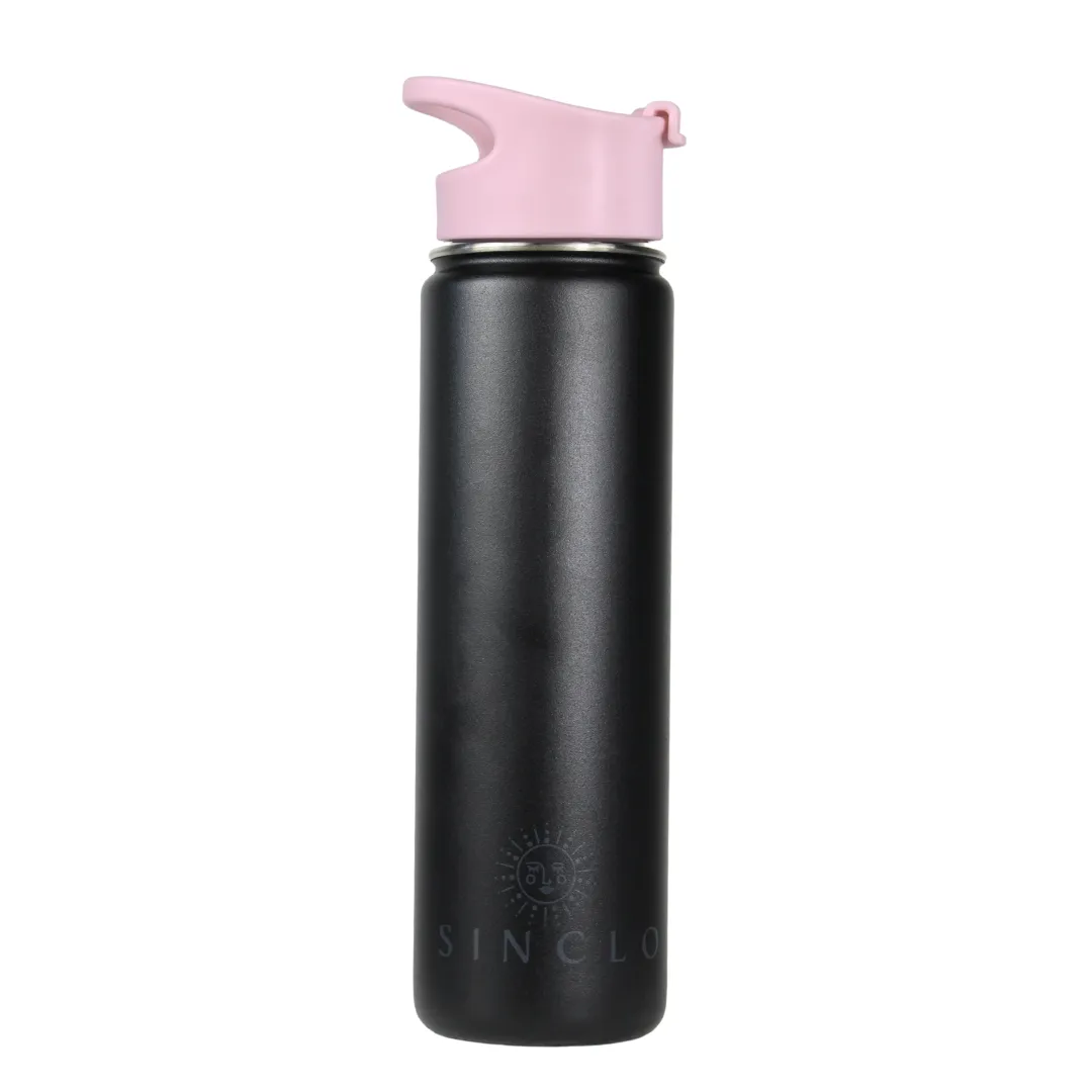 The Stevie 675ml Water Bottle (Black)