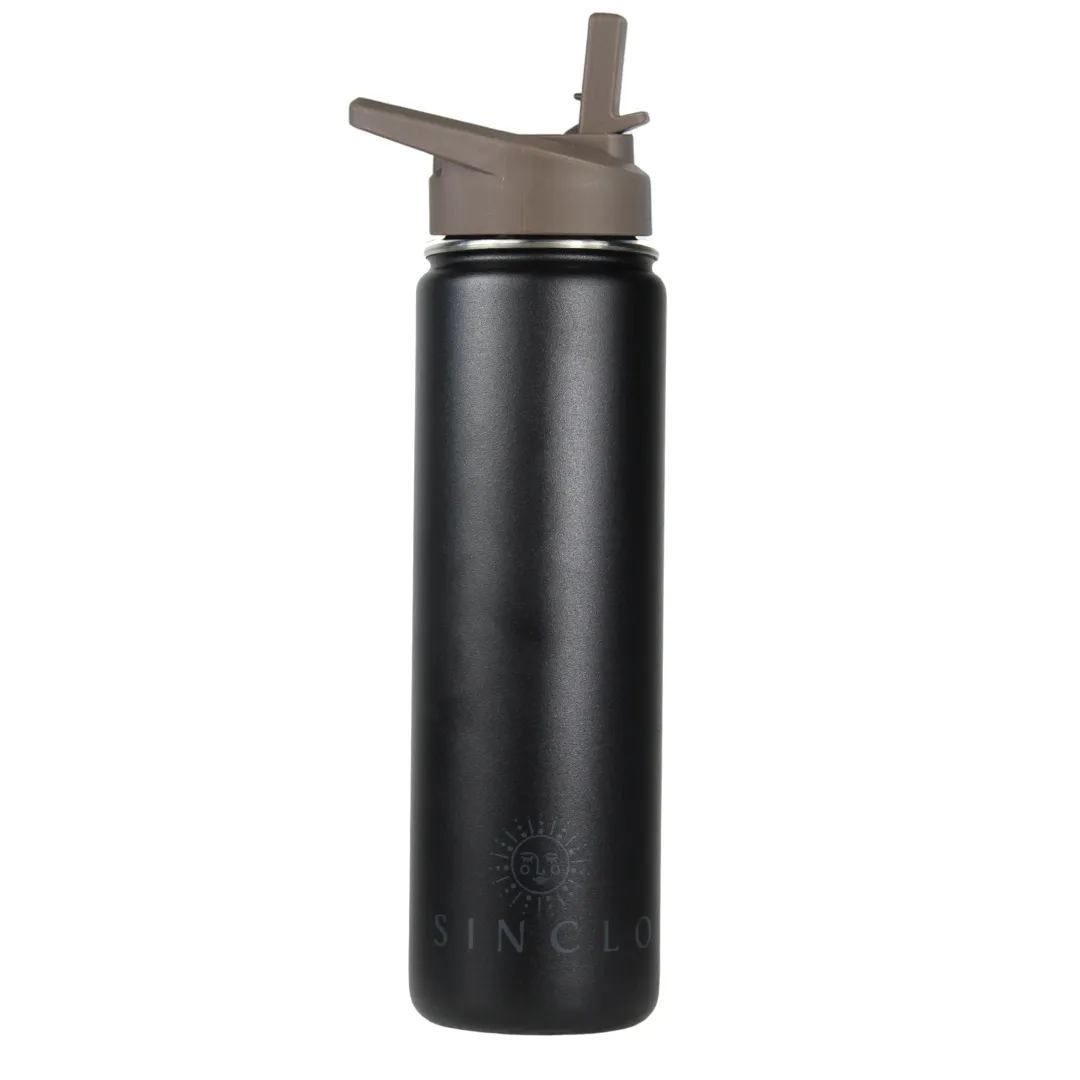 The Stevie 675ml Water Bottle (Black)