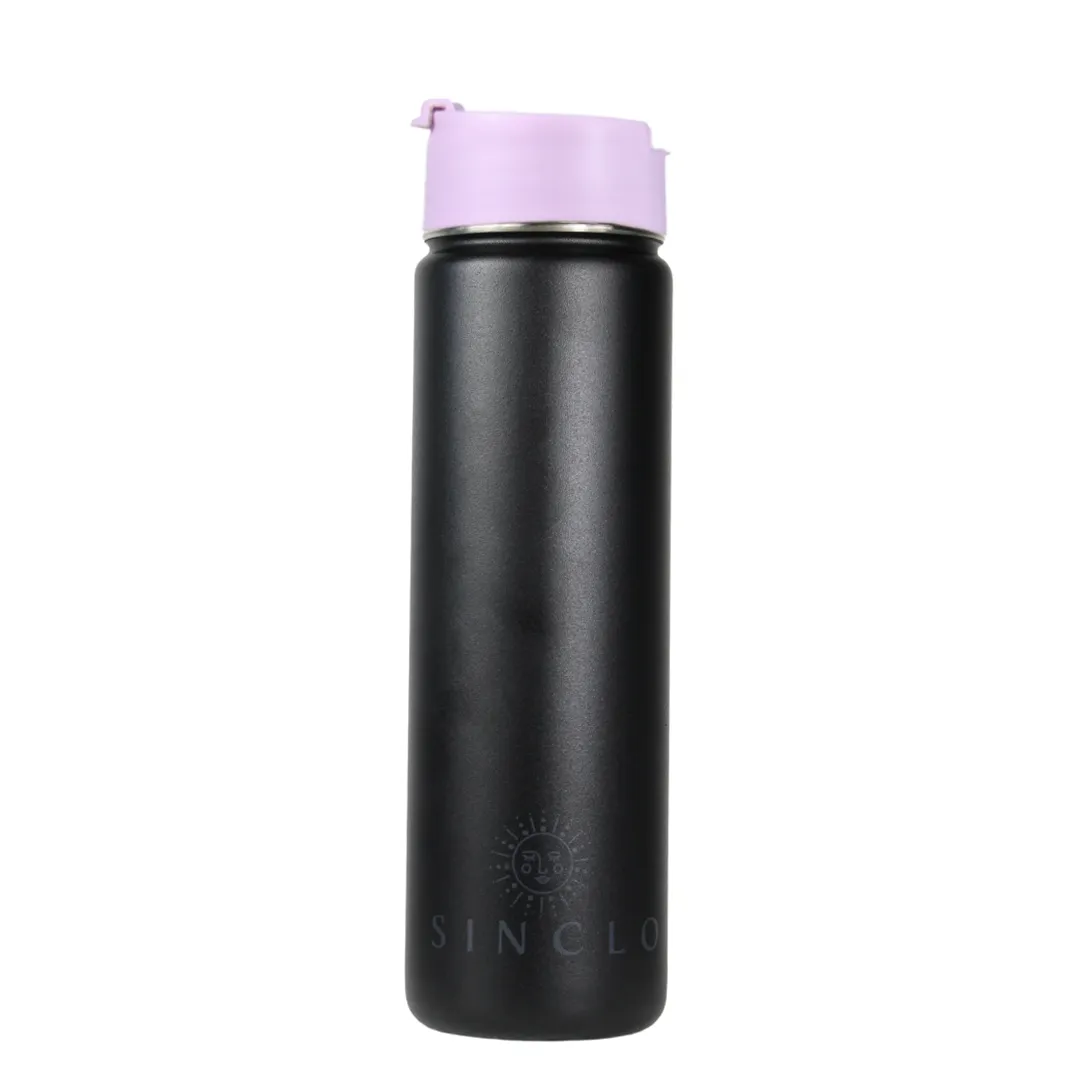 The Stevie 675ml Water Bottle (Black)