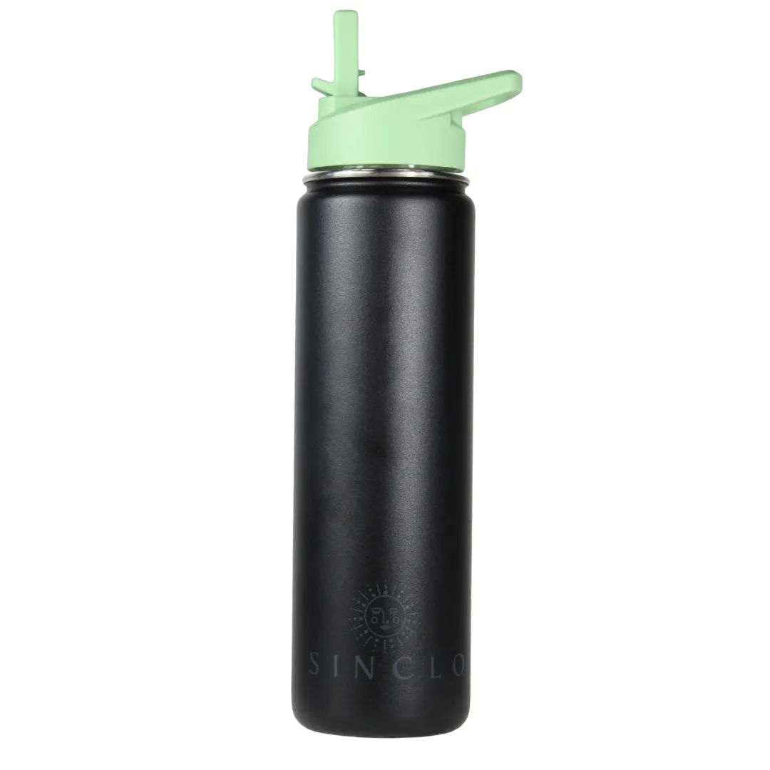 The Stevie 675ml Water Bottle (Black)