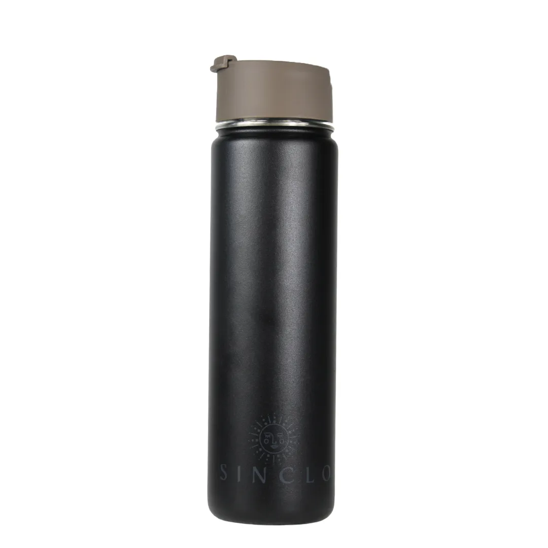 The Stevie 675ml Water Bottle (Black)