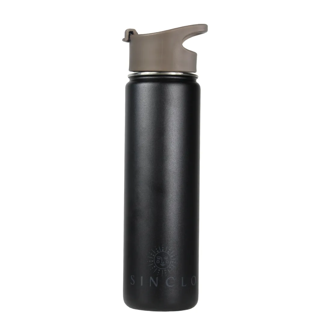 The Stevie 675ml Water Bottle (Black)